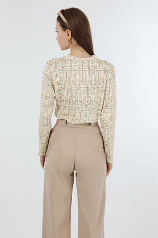 Kalp Desenli Body Krem - 6