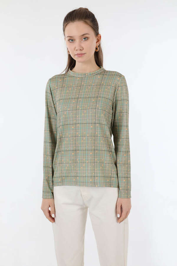 Kalp Desenli Body Mint - 3