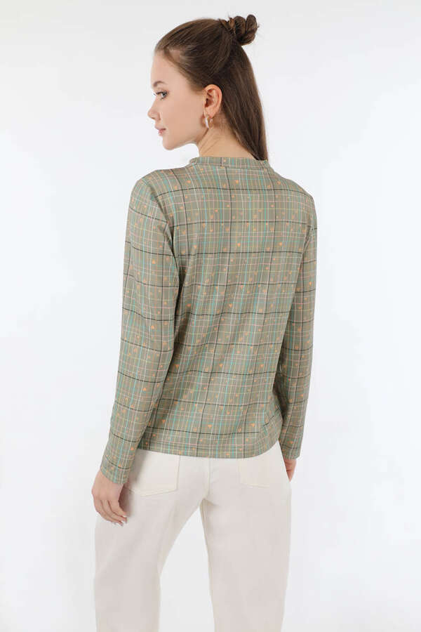 Kalp Desenli Body Mint - 6