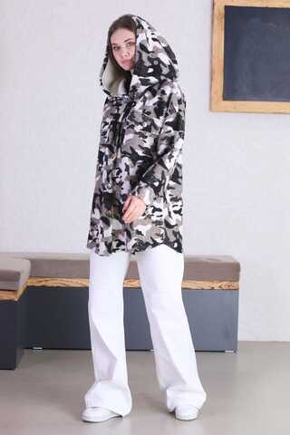 Kamuflaj Gömlek Ceket Beyaz - 3