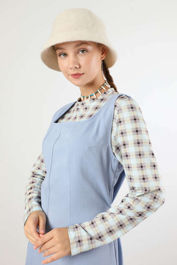 Kare Yaka Jile Bebe Mavisi - 4