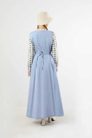 Kare Yaka Jile Bebe Mavisi - 6