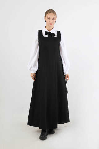 Kare Yaka Jile Siyah - 1