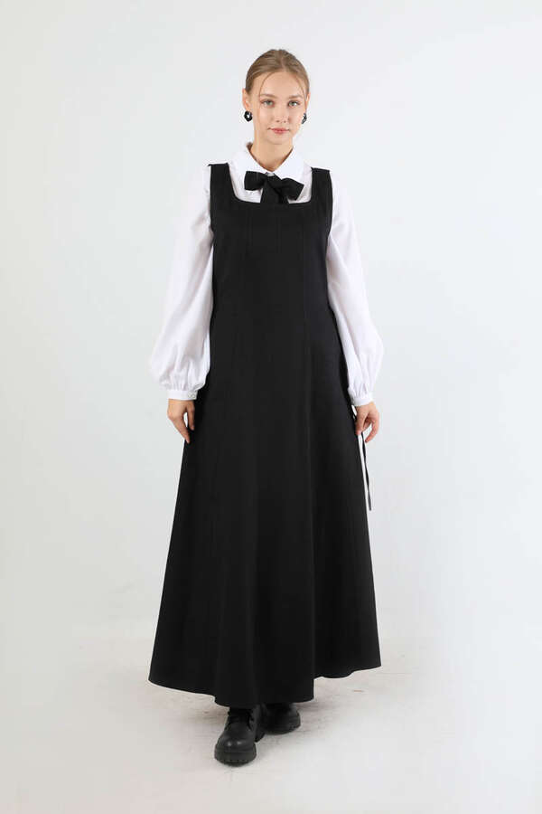 Kare Yaka Jile Siyah - 1