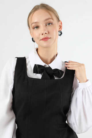 Kare Yaka Jile Siyah - 4