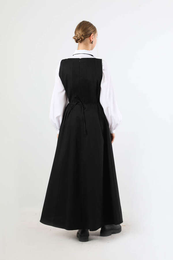 Kare Yaka Jile Siyah - 6