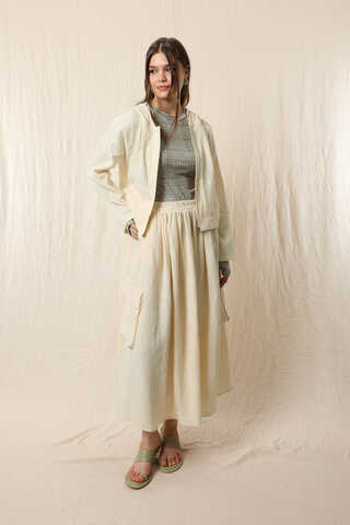 Kargo Cep Müslin Etek Takım Taş - 2