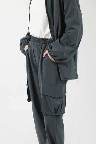 Kargo Cepli Premium Spor Takım Füme - 4