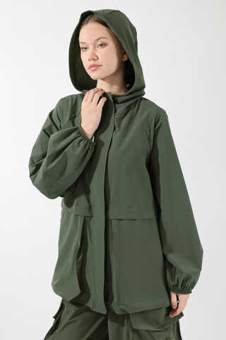 Kargo Cepli Premium Spor Takım Haki - 2