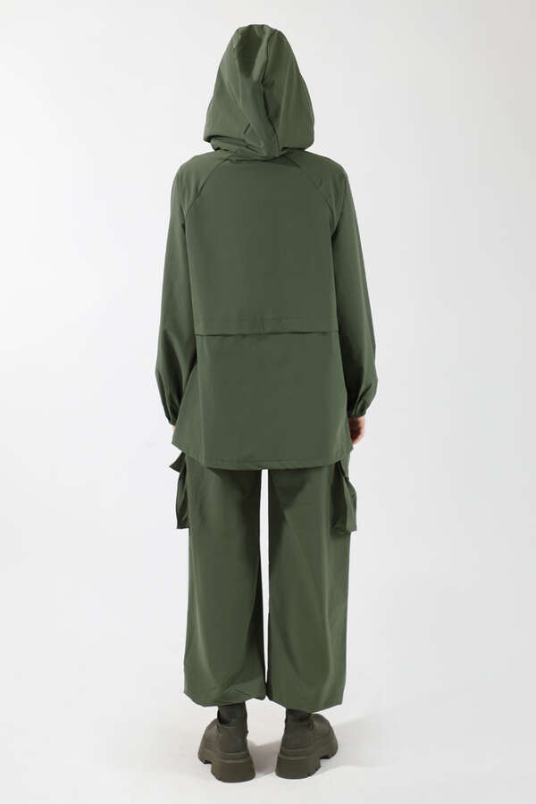 Kargo Cepli Premium Spor Takım Haki - 6