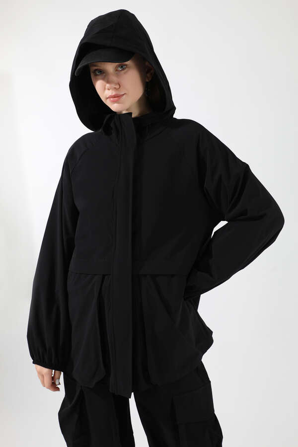 Kargo Cepli Premium Spor Takım Siyah - 4