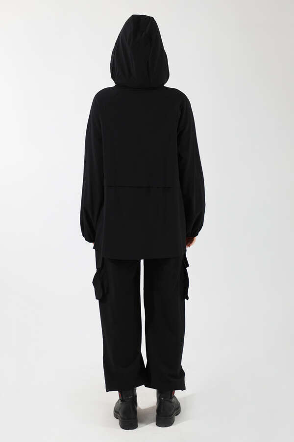 Kargo Cepli Premium Spor Takım Siyah - 6