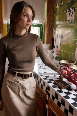 Kaşkorse Body Kahverengi - 1