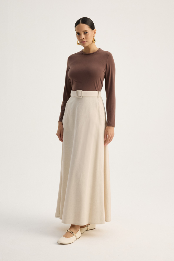 Kemerli Keten Etek Taş - 6