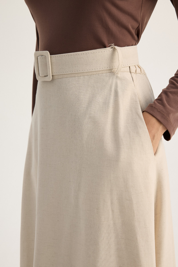 Kemerli Keten Etek Taş - 5