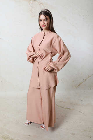 Kendinden Kemerli İkili Takım Yavruağzı - 3