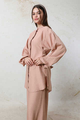 Kendinden Kemerli İkili Takım Yavruağzı - 6