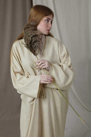 Salaş Keten Elbise Taş - 2