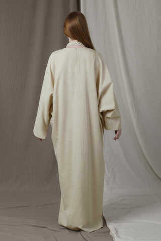 Salaş Keten Elbise Taş - 6