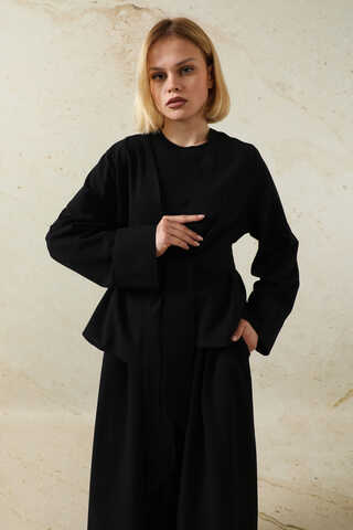 Kimonolu Etek Takım Siyah - 6