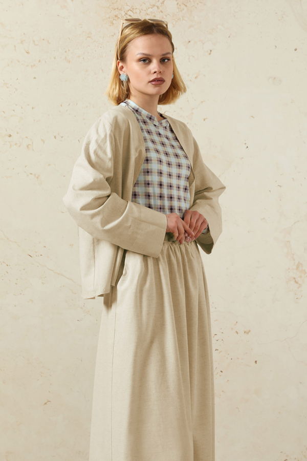 Kimonolu Etek Takım Taş - 7