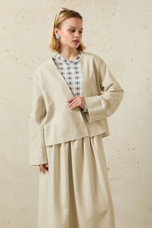 Kimonolu Etek Takım Taş - 3