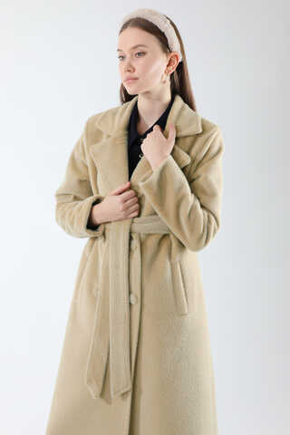 Kısa Tüylü Oversize Kaban Taş - 2