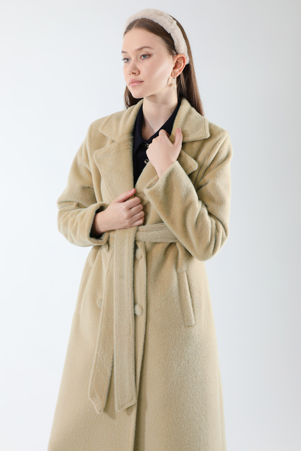 Kısa Tüylü Oversize Kaban Taş - 2