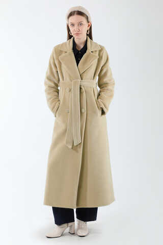 Kısa Tüylü Oversize Kaban Taş - 3