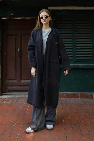 Klasik Denim Kap Siyah - 2