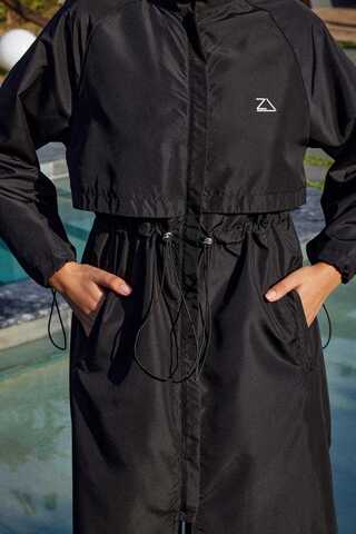 Klasik Tesettür Mayo Takımı Siyah - 15