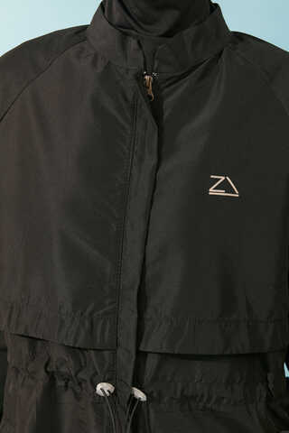 Klasik Tesettür Mayo Takımı Siyah - 5