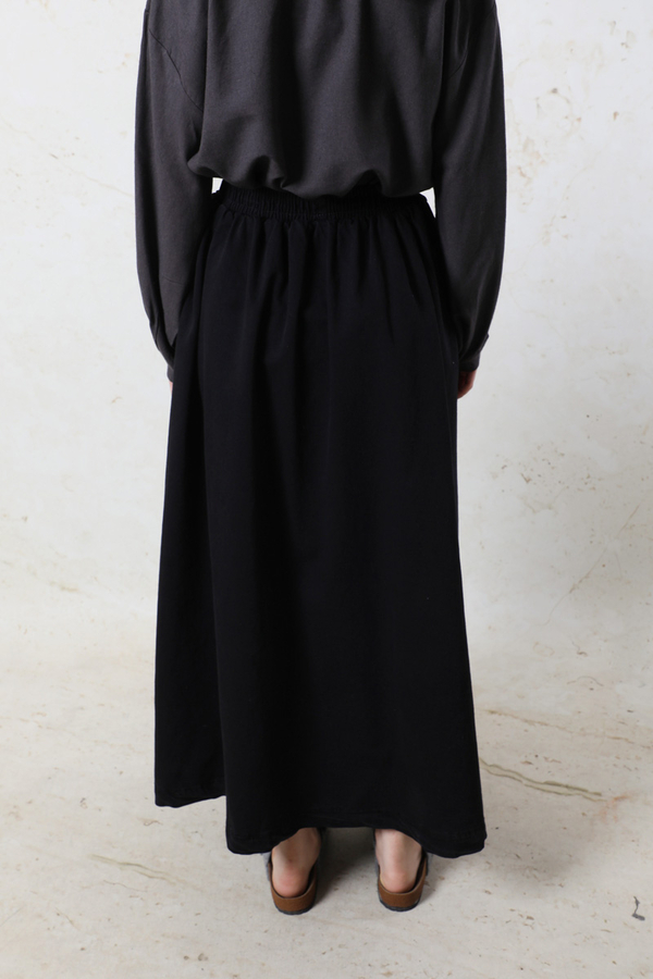 Kloş Denim Etek Siyah - 7