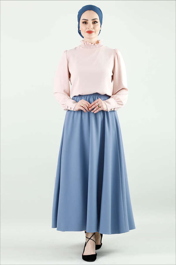 Kloş Etek Bebe Mavisi - 2