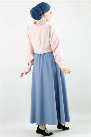 Kloş Etek Bebe Mavisi - 4