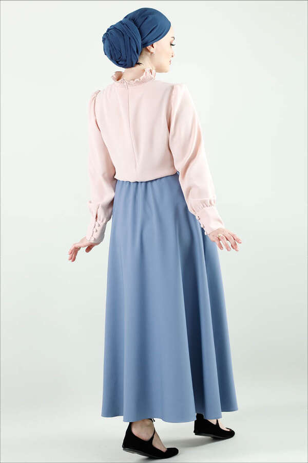 Kloş Etek Bebe Mavisi - 4