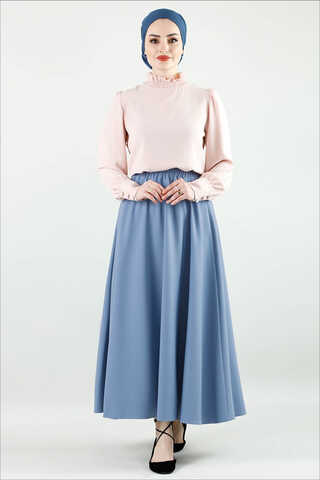 Kloş Etek Bebe Mavisi - 2