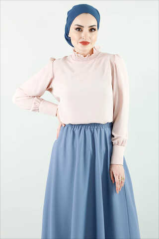 Kloş Etek Bebe Mavisi - 3