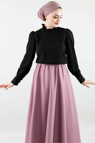 Kloş Etek Gül Kurusu - 2