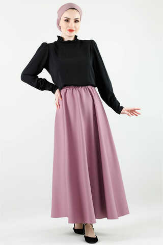 Kloş Etek Gül Kurusu - 1