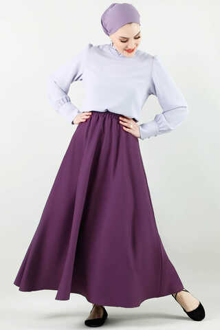 Kloş Etek Mürdüm - 1