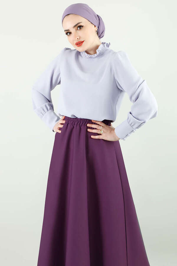 Kloş Etek Mürdüm - 3