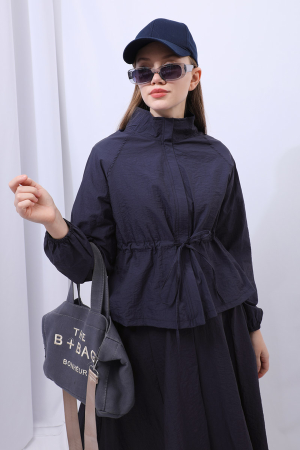 Kloş Paraşüt Etek Takım Lacivert - 20