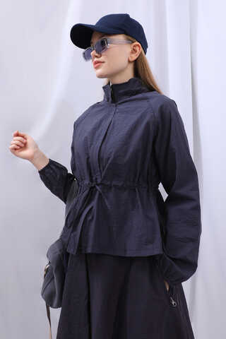 Kloş Paraşüt Etek Takım Lacivert - 21