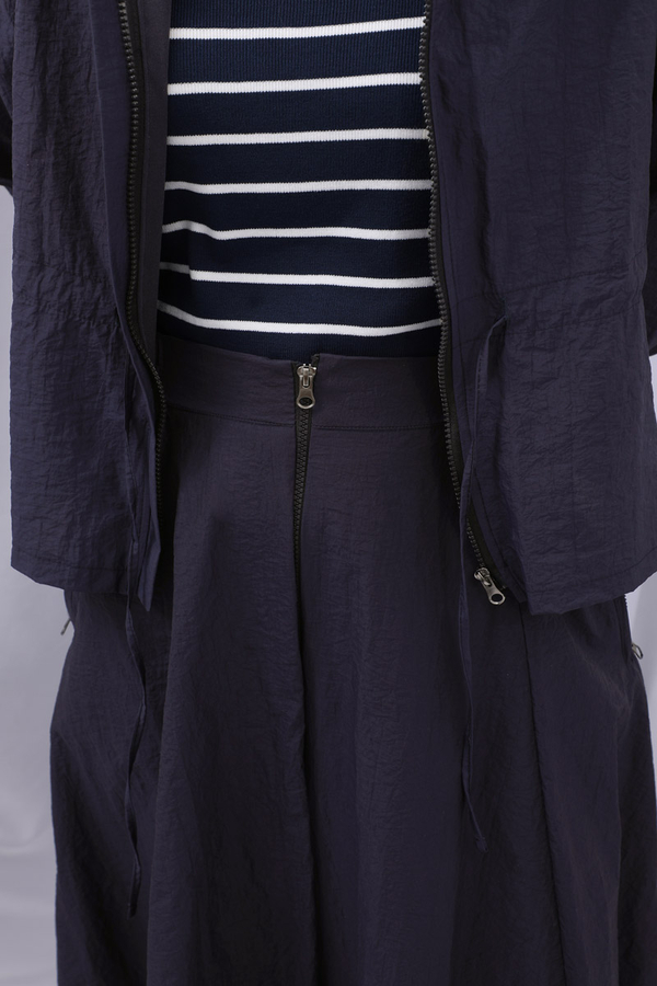 Kloş Paraşüt Etek Takım Lacivert - 16