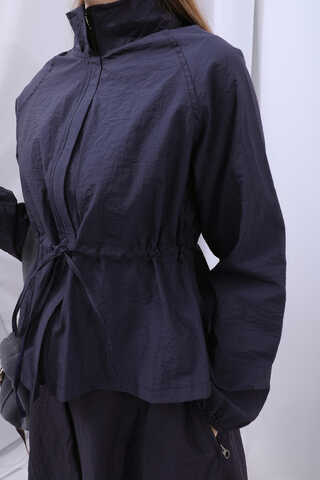 Kloş Paraşüt Etek Takım Lacivert - 22