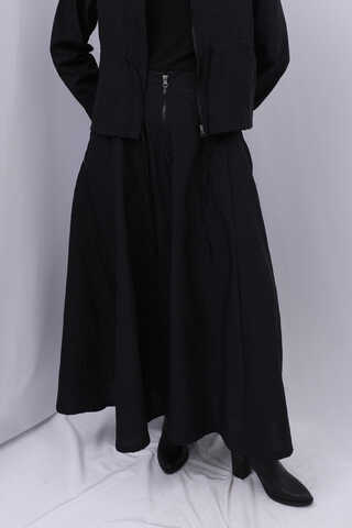 Kloş Paraşüt Etek Takım Siyah - 4