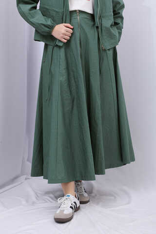 Kloş Paraşüt Etek Takım Zümrüt - 17