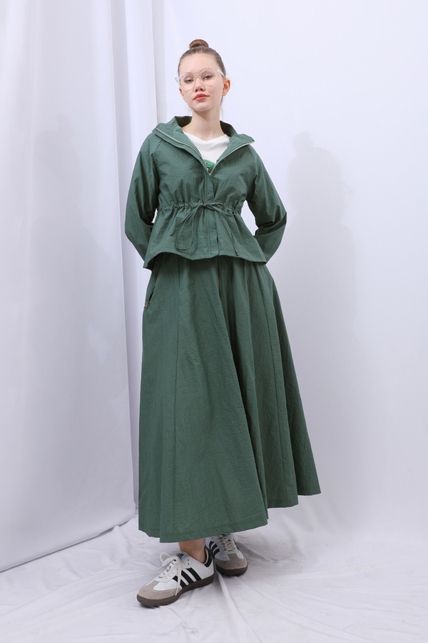 Kloş Paraşüt Etek Takım Zümrüt - 20