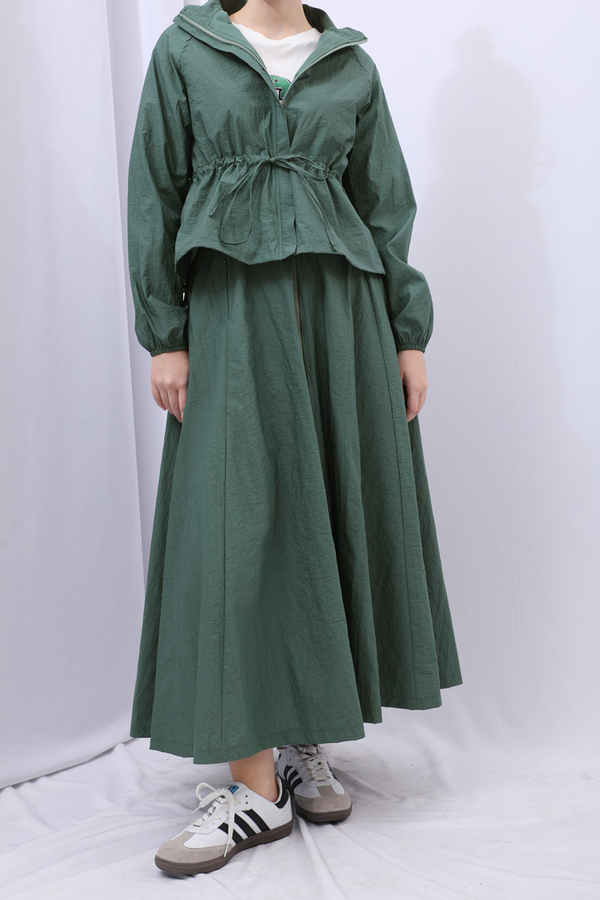 Kloş Paraşüt Etek Takım Zümrüt - 21